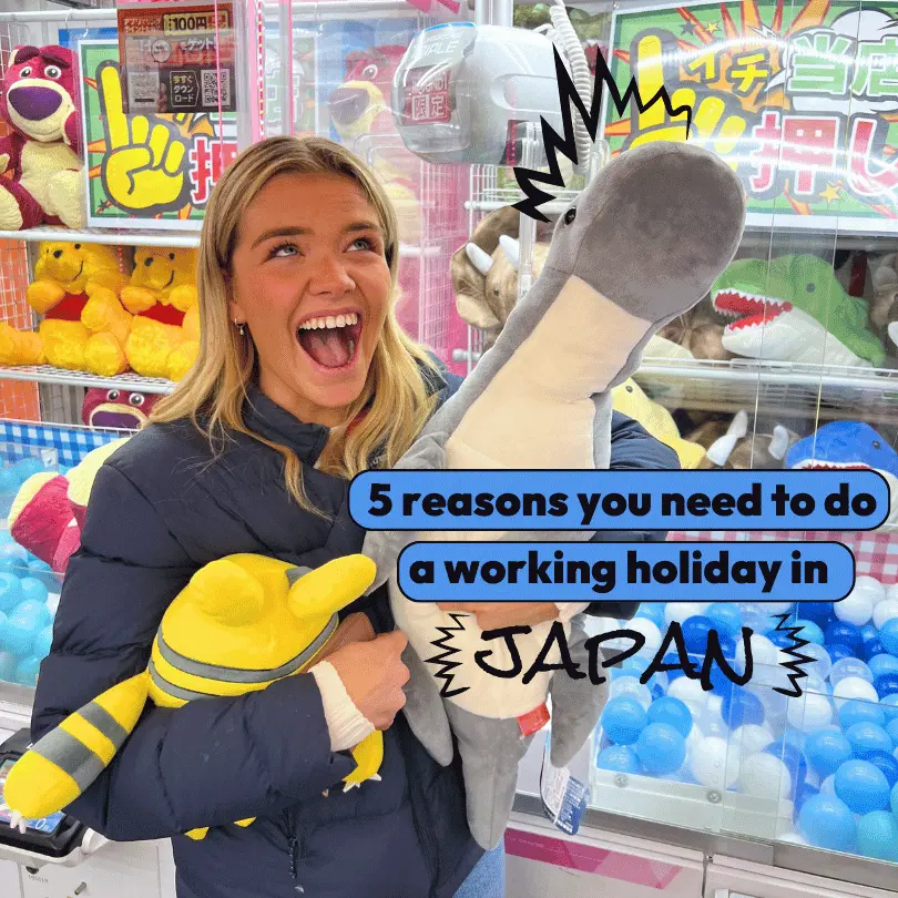 5 reasons you should do a working holiday in Japan