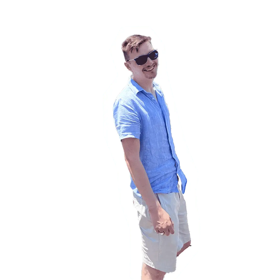 Cutout of a guy in shades