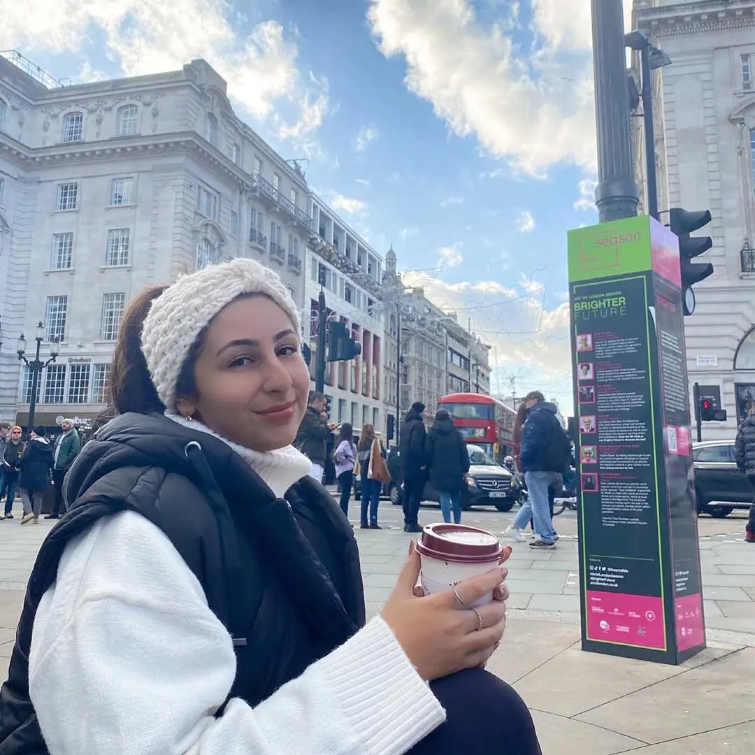 Our Work UK Roadtester Tamara in London
