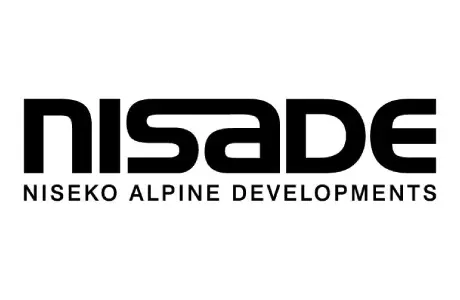 Black and white logo of NISADE Japan 